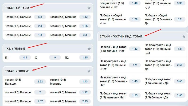 mostbet line