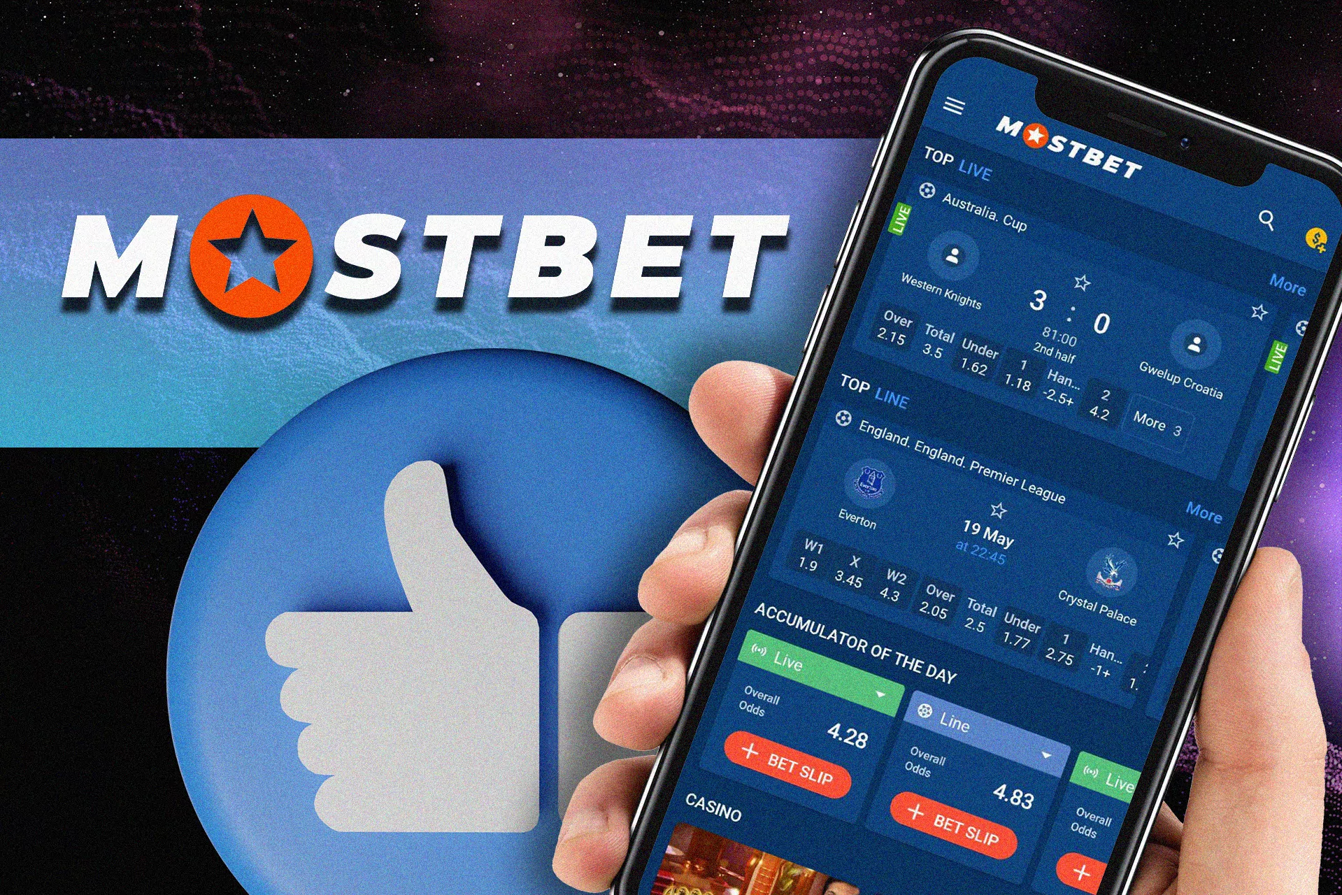 You will find a lot of markets and odds to bet on.